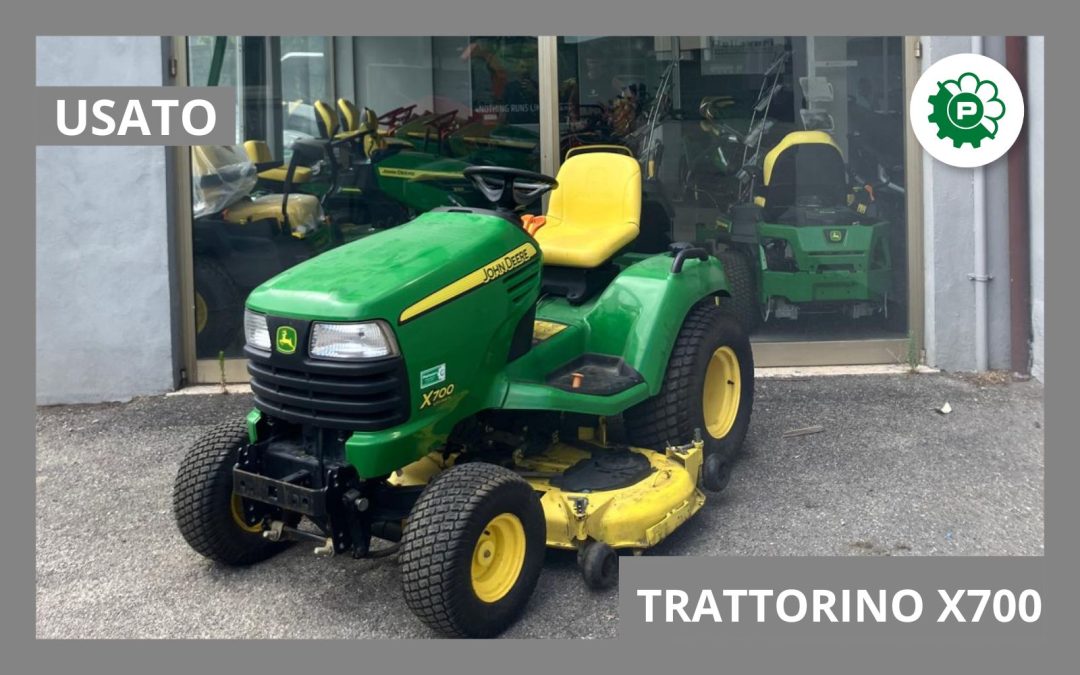 John Deere – Trattorino X700
